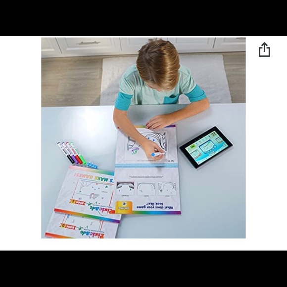 BitOGenius Other - Pixicade Game DRAWINGS INTO PLAYABLE VIDEO GAMES